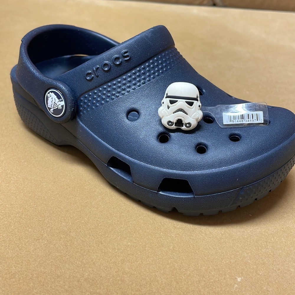 Crocs jubbitz Unisex Star Wars Stormtrooper Helmet Shoe Decoration Charms